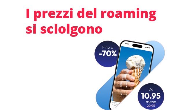 Offerte roaming B:YOU super convenienti