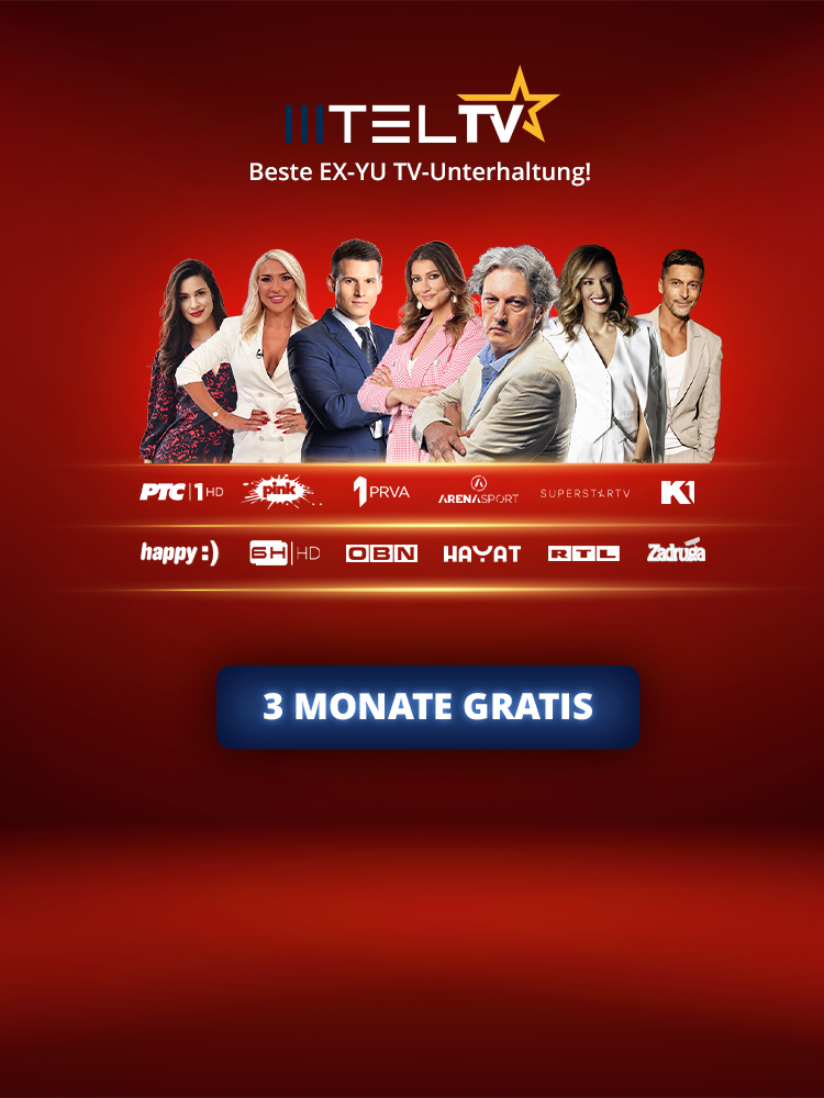 3 Monate GRATIS MTEL TV